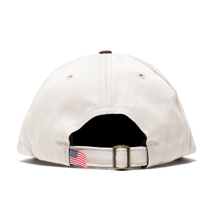 COOPERSTOWN BALLCAP	NYBY 1936 LOGO 2 TONE CAP STONE/BROWN