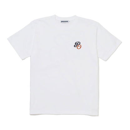 PASSOVER PO TEE  WHITE/NAVY-ORANGE