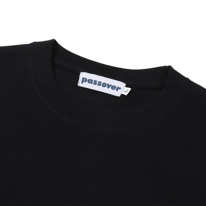 PASSOVER PO TEE  BLACK/GREY-WHITE