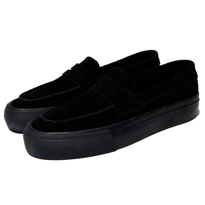STANCLAN PENNY SUEDE BLACK MONO