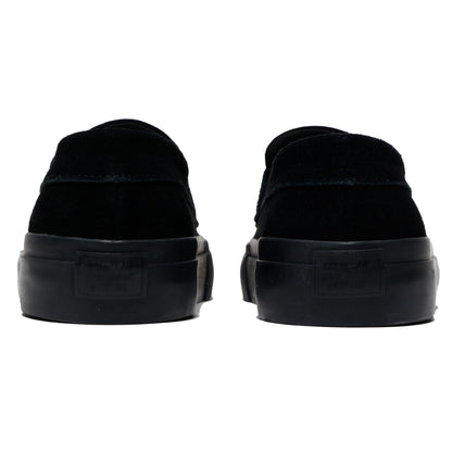 STANCLAN PENNY SUEDE BLACK MONO