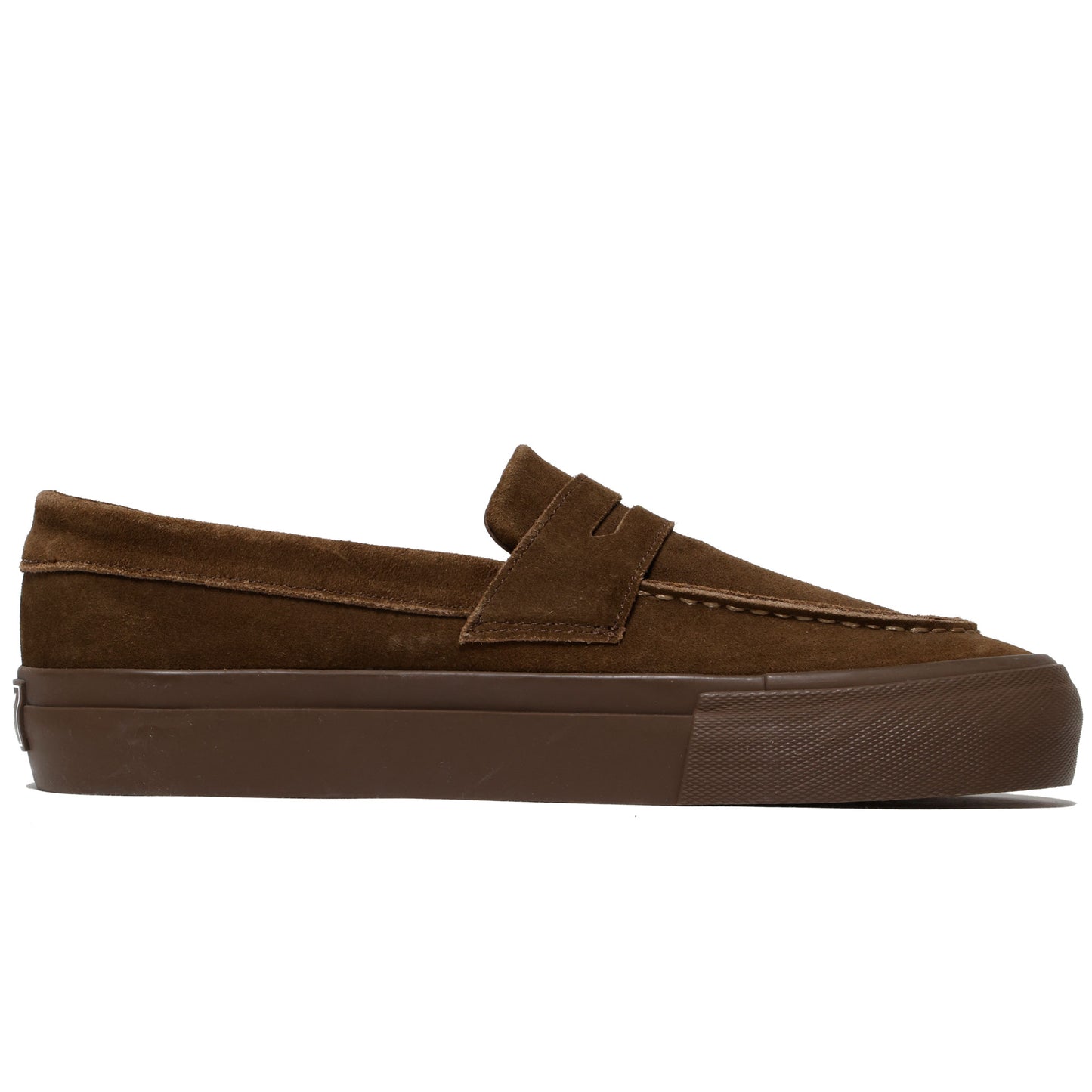 STANCLAN PENNY SUEDE BROWN MONO