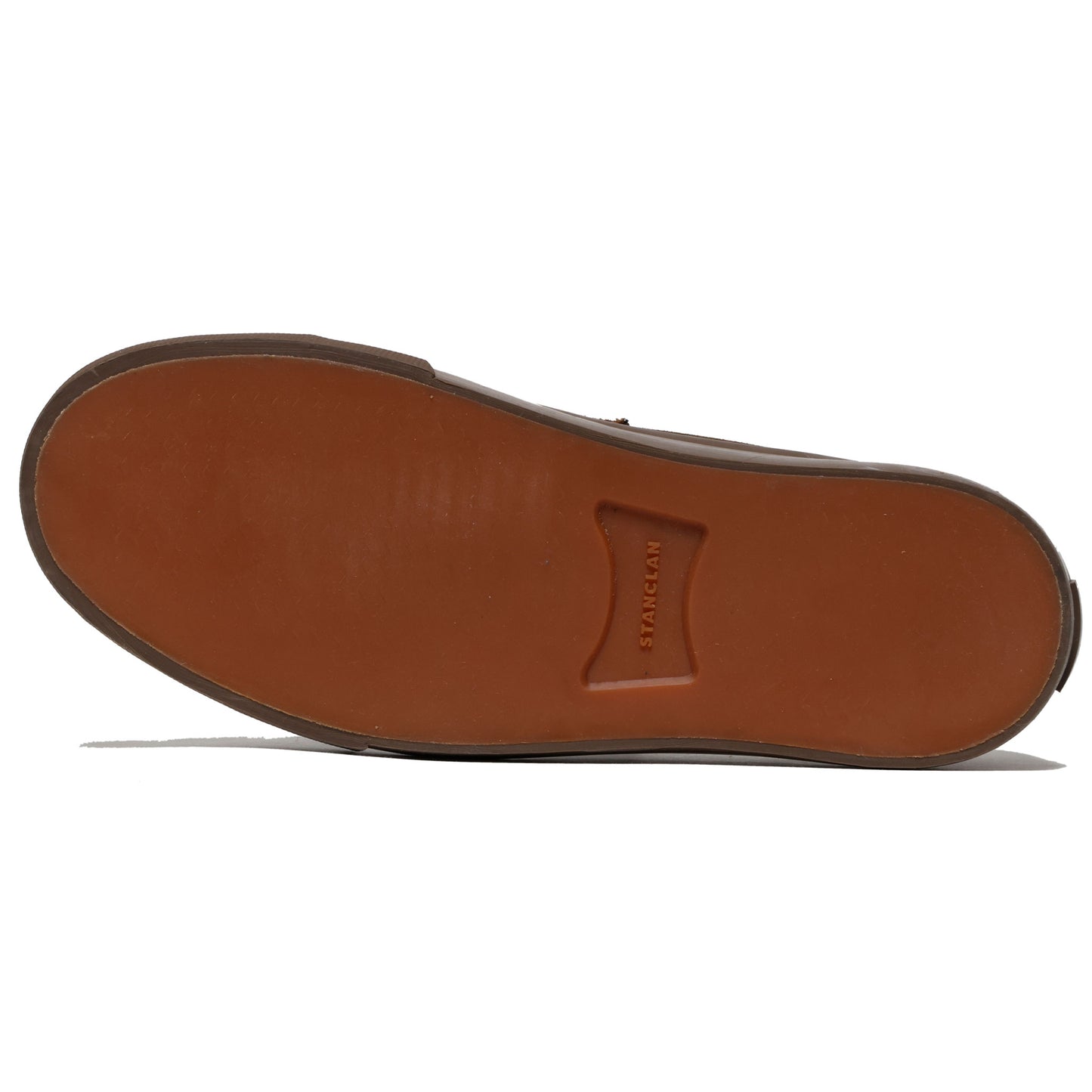 STANCLAN PENNY SUEDE BROWN MONO