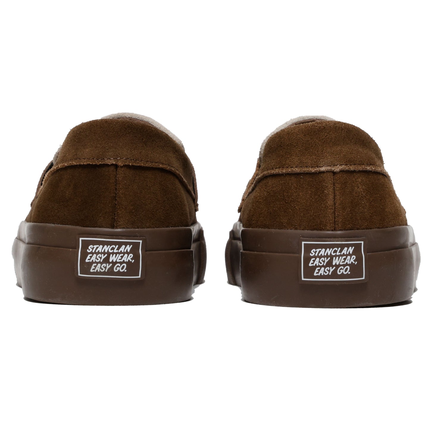 STANCLAN PENNY SUEDE BROWN/OFF WHITE