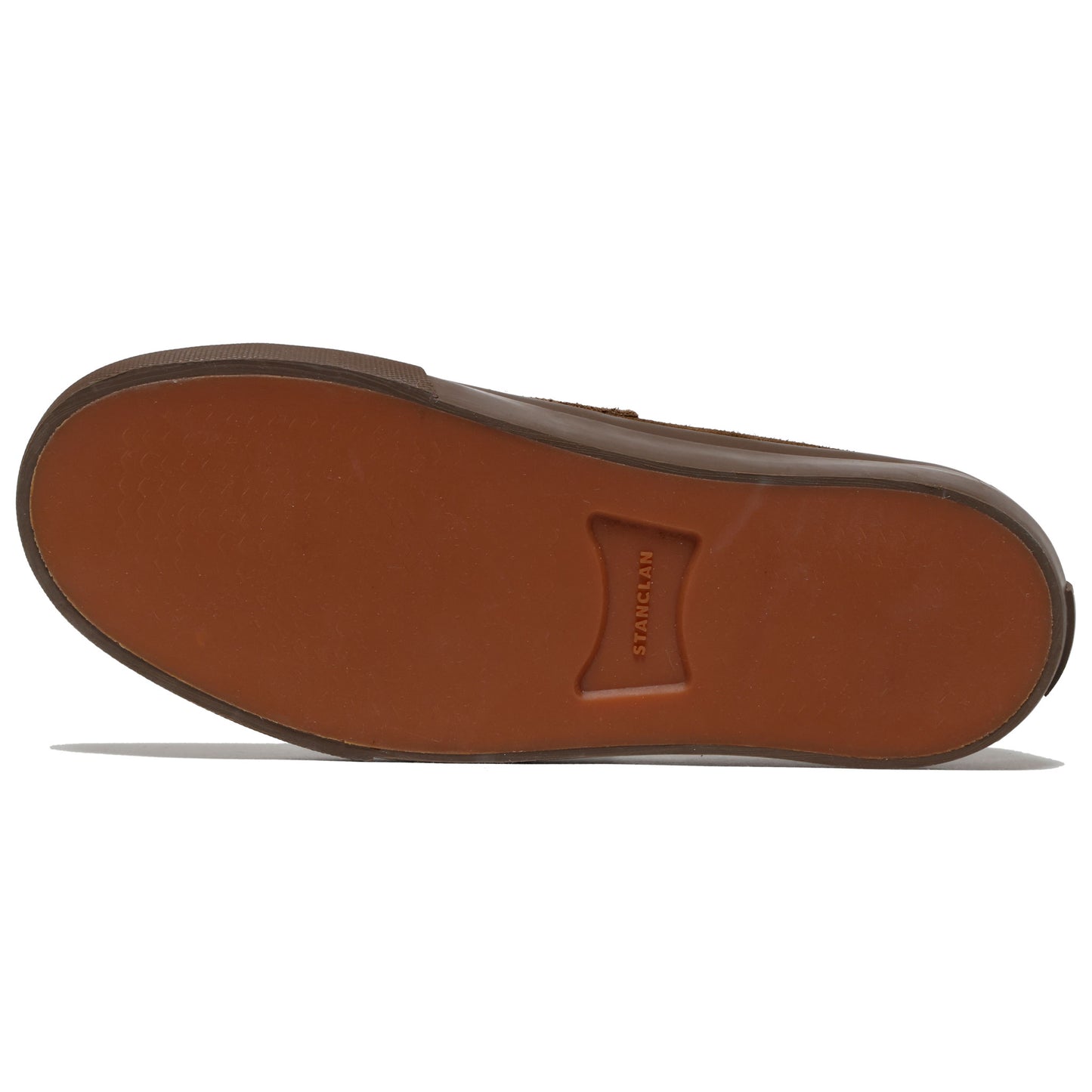 STANCLAN PENNY SUEDE BROWN/OFF WHITE