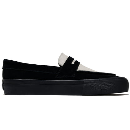 STANCLAN PENNY SUEDE BLACK/WHITE