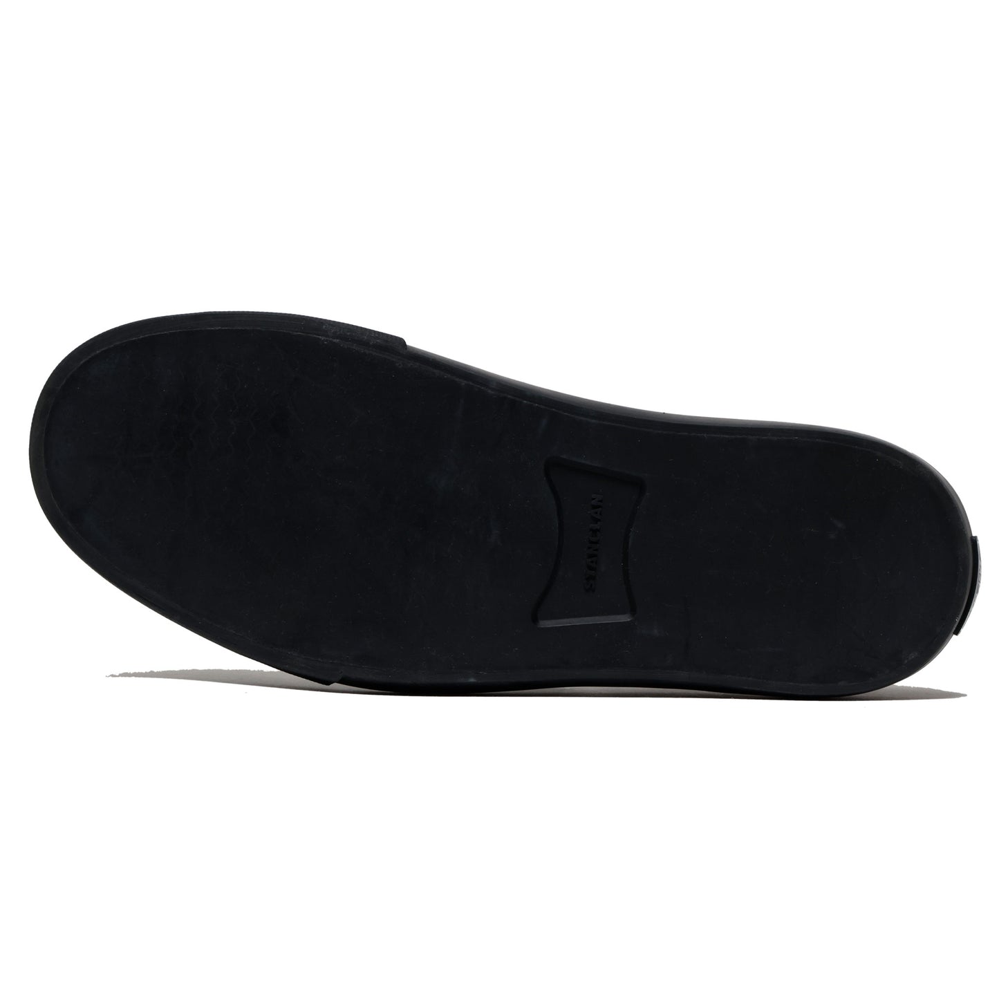 STANCLAN PENNY SUEDE BLACK/WHITE