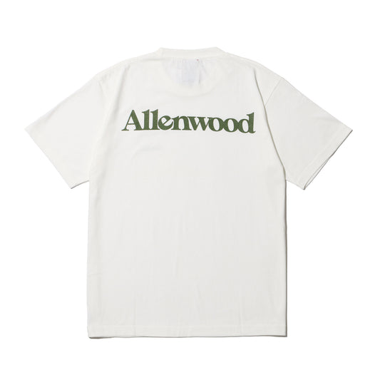 Allenwood LOGO T-SHIRT  VANILLA WHITE