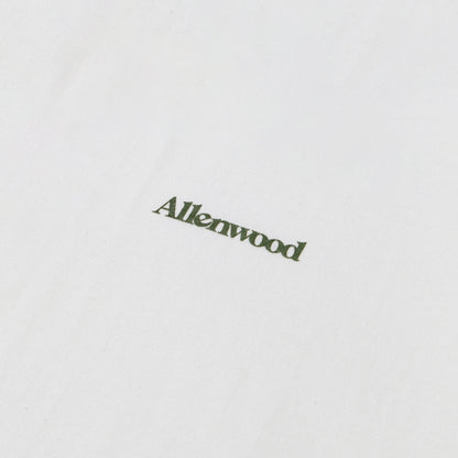 Allenwood LOGO T-SHIRT  VANILLA WHITE