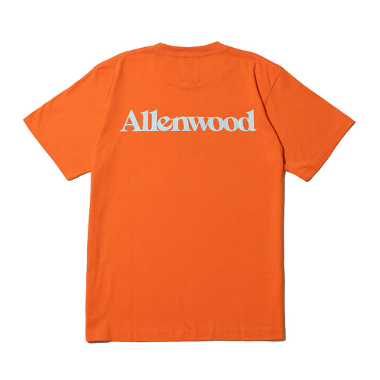 Allenwood LOGO T-SHIRT  ORANGE