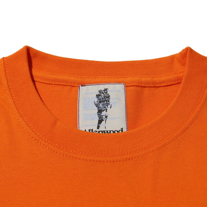 Allenwood LOGO T-SHIRT  ORANGE