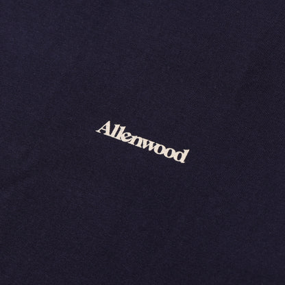 【EXCLUSIVE】Allenwood LOGO T-SHIRT NAVY