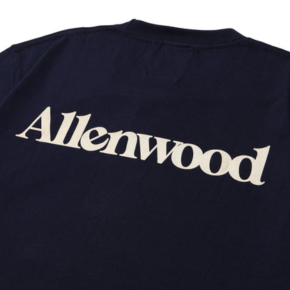 【EXCLUSIVE】Allenwood LOGO T-SHIRT NAVY