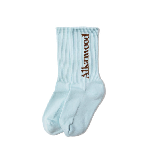 ALLENWOOD LOGO SOCKS  ICE