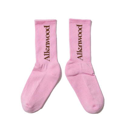 Allenwood LOGO SOCKS  STRAWBERRY