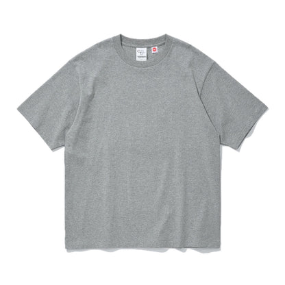 COTTON RESEARCH CLUB S/S TUBULAR T-SHIRT HEATHER GRAY