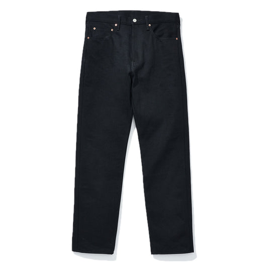 COTTON RESEARCH CLUB SELVAGE BLACK DENIM JEANS BLACK