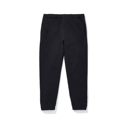 COTTON RESEARCH CLUB LOOPWHEEL TERRY SWEATPANTS BLACK